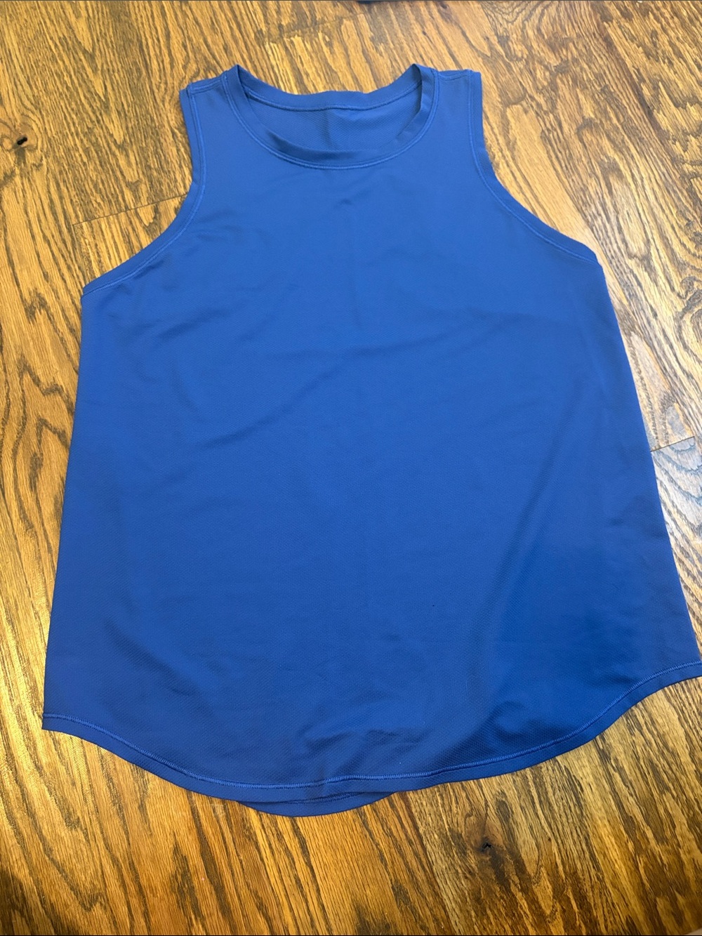 lululemon athletica Blue Athletic Tank Top